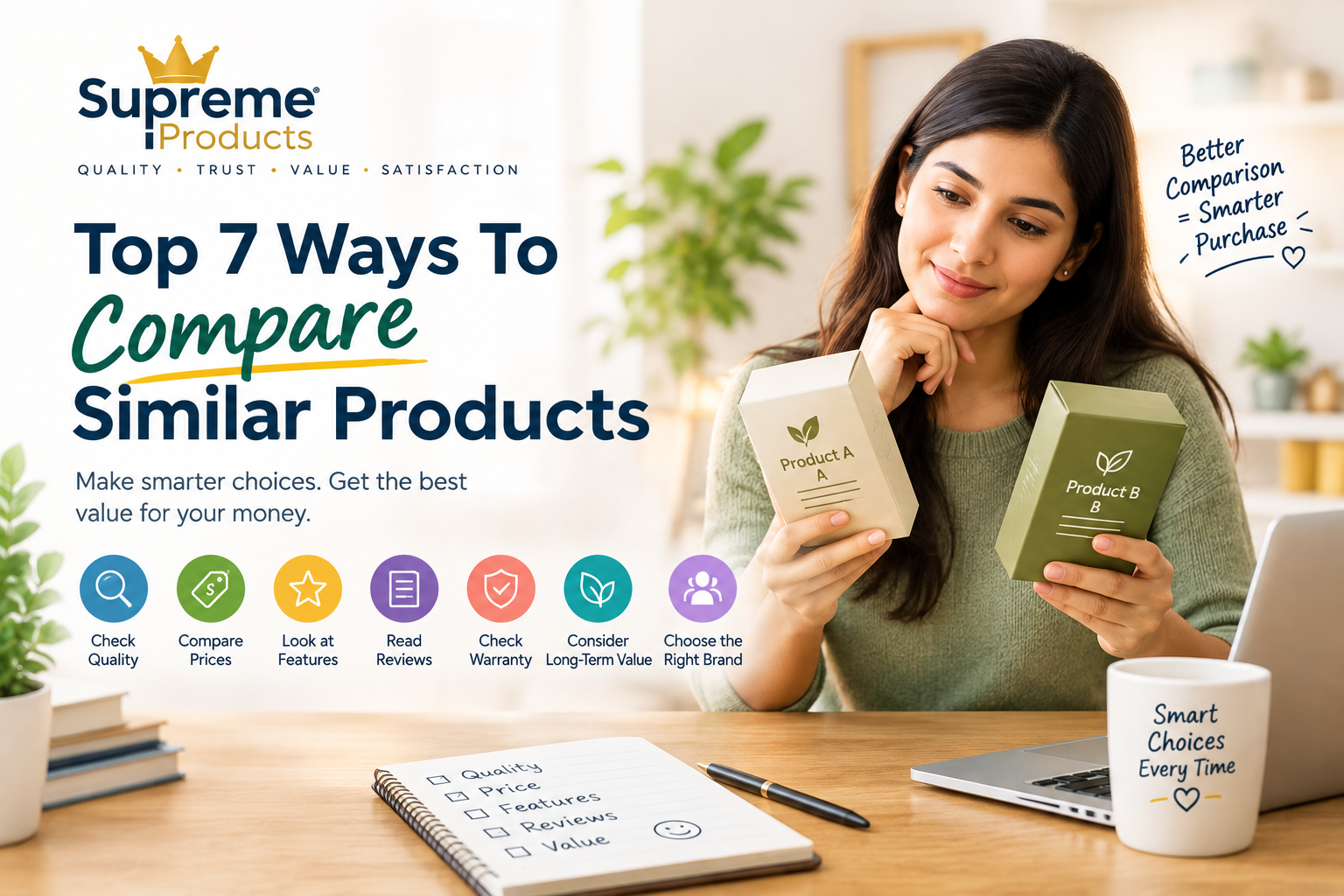 Top 7 Ways To Compare Similar Products