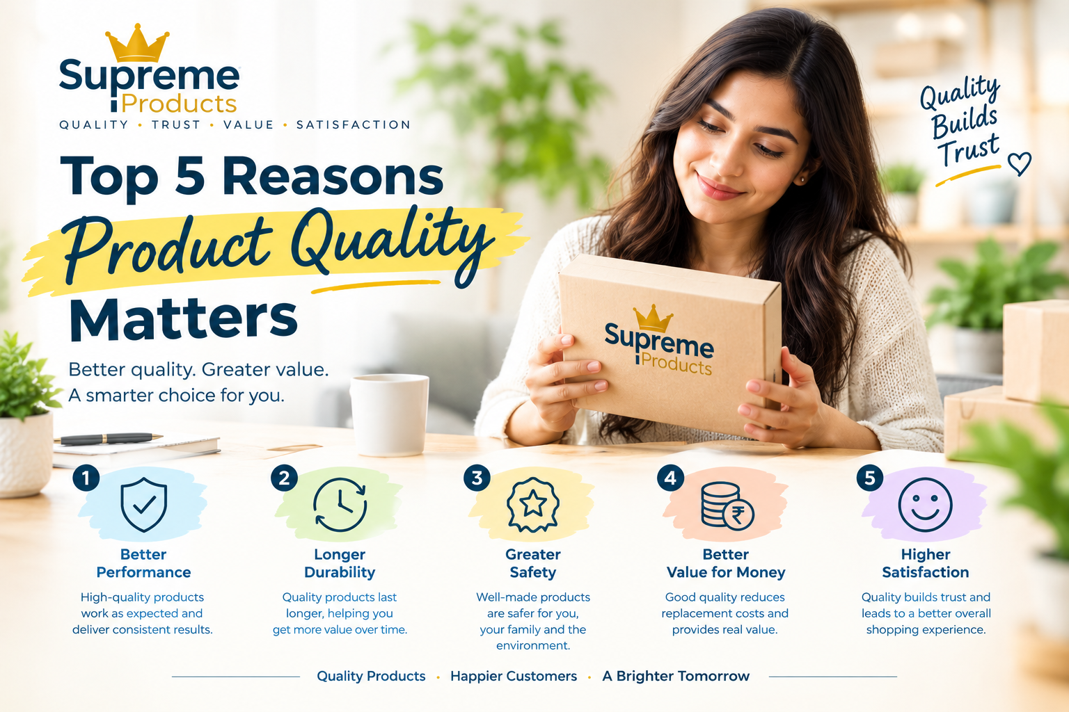 Top 5 Reasons Product Quality Matters