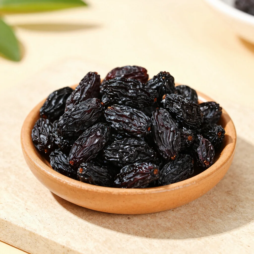 Sun-Dried Organic Black Raisins