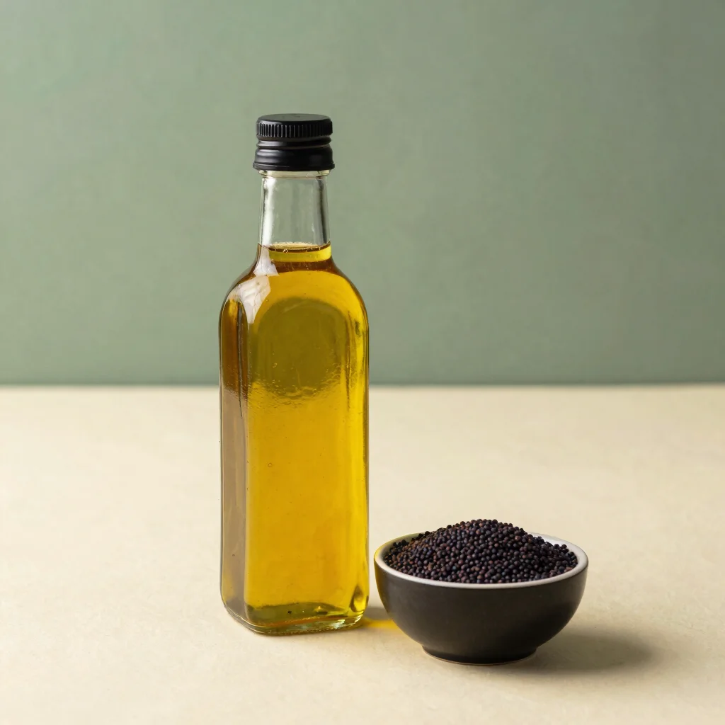 Cold-Pressed Organic Mustard Oil